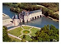 M798 CHENONCEAUX - Indre-et-Loire VUE AERIENNE LE CHATEAU+INFO